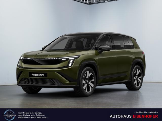 Skoda Peaq - Sportline 299PS/220kW 91kWh 601km WLTP +20"Okapi +DCC +MatrixLED +360&deg;AreaView +ACC +TravelAssist3.0 +SideAssist +KESSYAdvanced +Elektr.Sitze+Memory +Sportsitze +Sitzhzg.v+h +Lenkradhzg +W&auml;rmepumpe +Elektr.Heckklappe +13,6"Touch +Navi