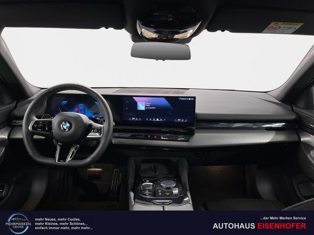 BMW 5er Touring 520i M-Sport 190PS/140kW Steptronic +AHK +20" +MSportpaket +MSportfahrwerk +DrivingAssistantPlus +AdaptiveLED +HarmanKardon +DigitalKey +ParkAssist +Sitzhzg +WirelessCharging +Sonnenschutzverglasung +ShadowLine 