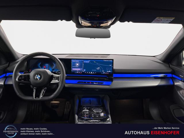 BMW 5er Touring 520i M-Sport 190PS/140kW Steptronic +AHK +20" +MSportpaket +MSportfahrwerk +DrivingAssistantPlus +AdaptiveLED +HarmanKardon +DigitalKey +ParkAssist +Sitzhzg +WirelessCharging +Sonnenschutzverglasung +ShadowLine 