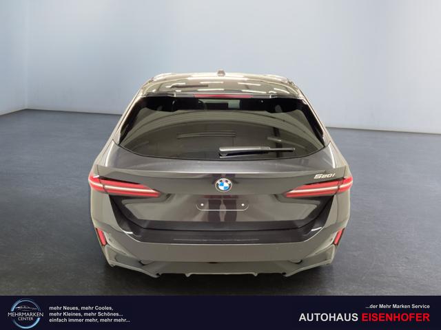 BMW 5er Touring 520i M-Sport 190PS/140kW Steptronic +AHK +20" +MSportpaket +MSportfahrwerk +DrivingAssistantPlus +AdaptiveLED +HarmanKardon +DigitalKey +ParkAssist +Sitzhzg +WirelessCharging +Sonnenschutzverglasung +ShadowLine 