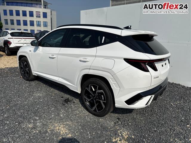 Hyundai / TUCSON / Wei&szlig; / / / 4WD AUT N-LINE PANO ACC ECC 360 KRELL HUD SHZ 