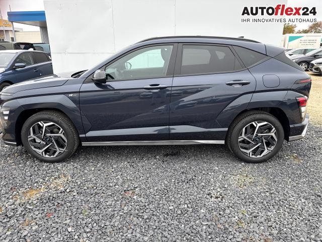 Hyundai / KONA / Blau / / / 1.6 4WD T-GDi DCT N-LINE SHZ NAVI ACC RFK