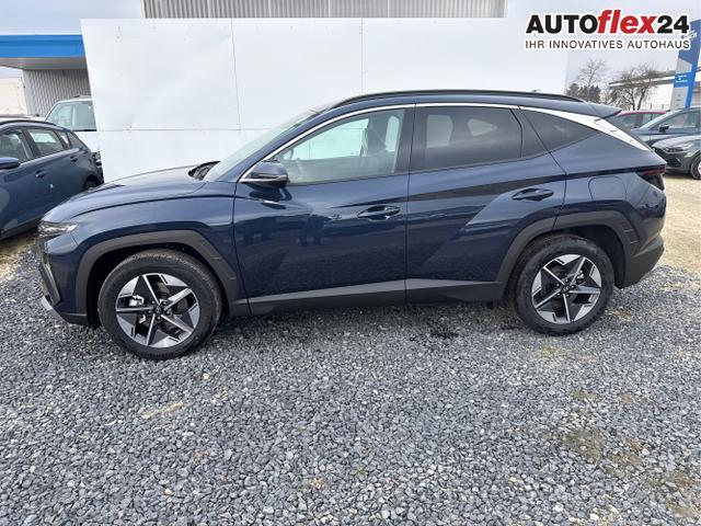 Hyundai / TUCSON / Blau / / / DCT EL.HECKKLAPPE E-SHIFT RFK SHZ v+h