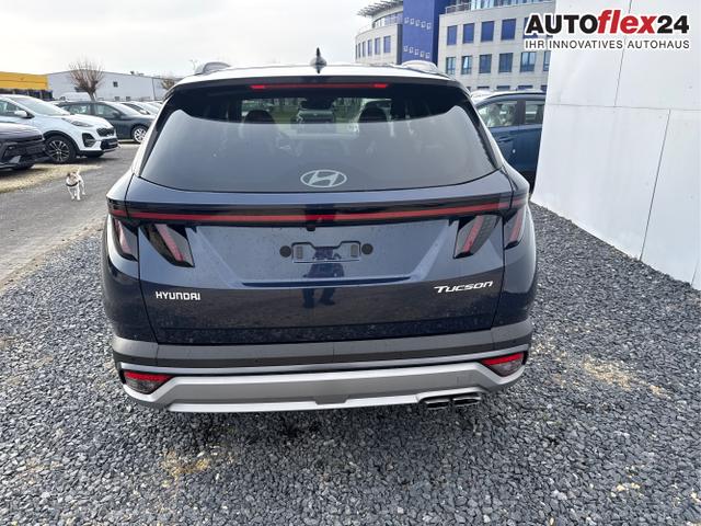 Hyundai / TUCSON / Blau / / / DCT EL.HECKKLAPPE E-SHIFT RFK SHZ v+h