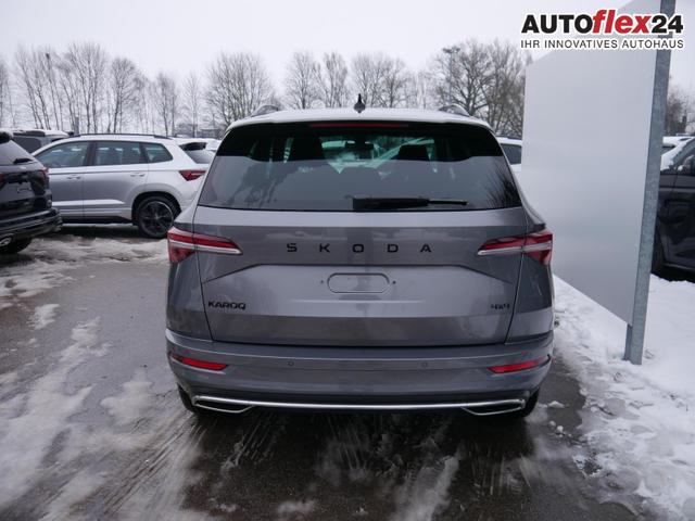 Vorlauffahrzeuge Skoda Karoq - Sportline 2.0 TSI 4x4 DSG DSG KESSY TEMPOMAT PDC-HINTEN SMARTLINK LED 