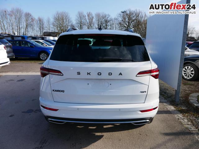 Vorlauffahrzeuge Skoda Karoq - Sportline 2.0 TDI 4x4 DSG AHK-SCHWENKBAR ACC PDC-HI LED SHZ TEMPOMAT KLIMA