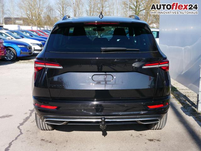 Vorlauffahrzeuge Skoda Karoq - Sportline 2.0 TSI 4x4 DSG DSG ACC AHK-SCHWENKBAR PDC-HINTEN KESSY LENKRADHEIZUNG 