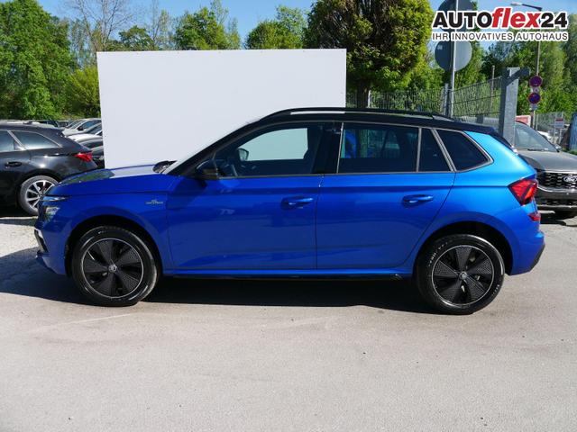 Skoda Kamiq Monte Carlo 1,5 TSI DSG *AHK-SCHWENKBAR*PDC-HINTEN*KAMERA*SHZ*KESSY*LENKRADHEIZUNG* 
