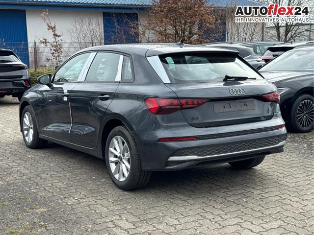 Audi / A3 Sportback / Grau / / / ACC+KAMERA+SHZ+LED+16LM+APP, Beispielbilder, ggf. teilweise mit Sonderausstattung