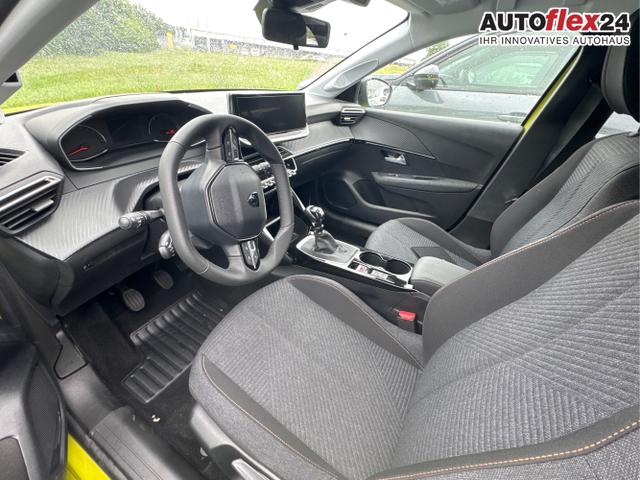 Peugeot / 208 / Gelb / / / MAN6+KAMERA+NAVI+SHZ+LED+PDC+TEMPOMAT, Beispielbilder, ggf. teilweise mit Sonderausstattung