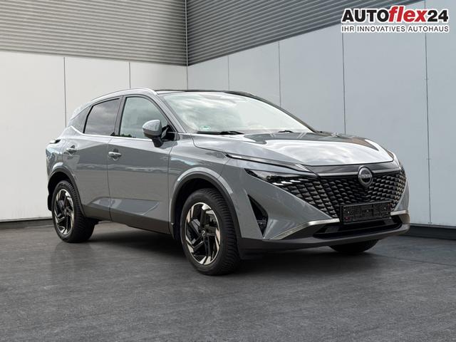 Nissan / Qashqai / Grau / / / QQ N-Connecta PANORAMA+beh.SCHEIBE+NAVI+AHK+ACC+WINTER
