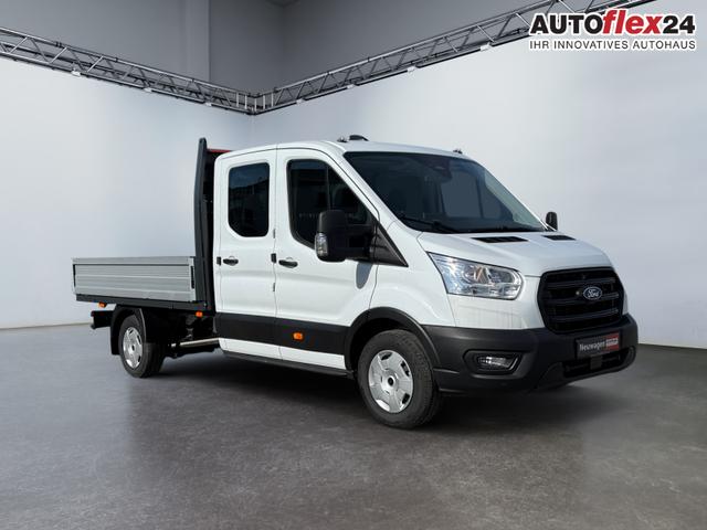 Lagerfahrzeug Ford Transit Pritsche - 350 L3 DoKa 7Sitze/SYNC4/AHK/Kam/ MO25
