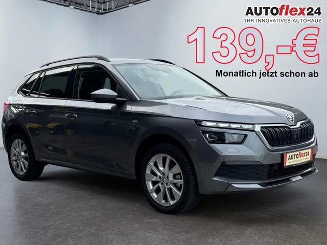 Gebrauchtfahrzeug Skoda Kamiq - 1,0 TSI Tour 1ZKlima PDC Navi SHZ Tem