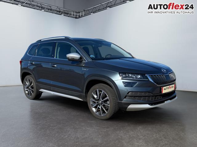 Gebrauchtfahrzeug Skoda Karoq - 2.0 TDI Scout 4x4 2ZKlima Navi Kam PDC SHZ