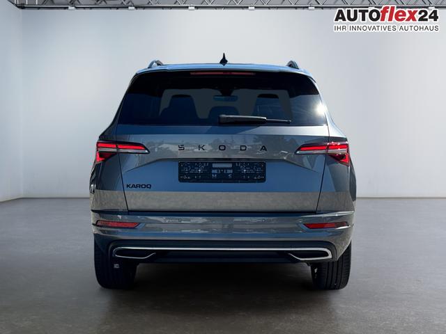 Skoda Karoq 1,5 TSI DSG Sportline 2ZKli AHK ACC SHT PDC Kam 19Zo 5JG 