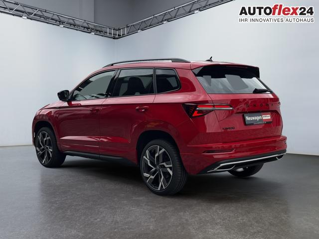 Neue Skoda Karoq Sportline top Austastung 