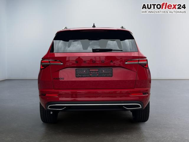 Neue Skoda Karoq Sportline top Austastung 