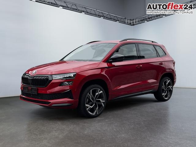 Neue Skoda Karoq Sportline top Austastung 