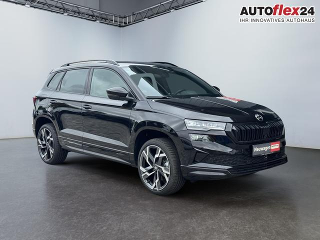 Lagerfahrzeug Skoda Karoq - 2,0 TDI DSG Sportline 2ZKli AHK ACC SHT PDC Kam 19Zo 5JG