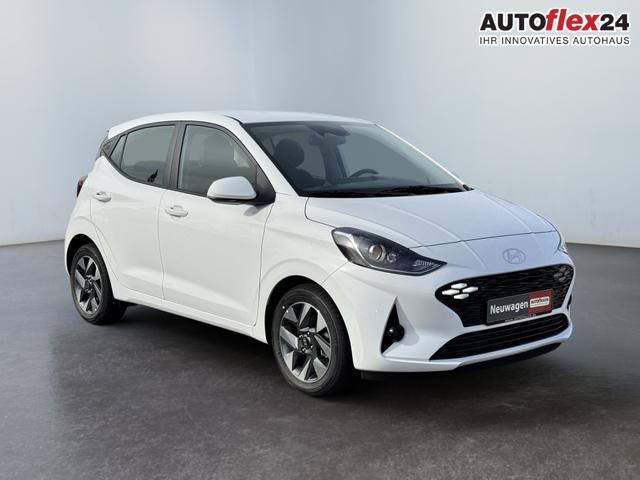 Lagerfahrzeug Hyundai i10 - 1,2 1ZKlim NAV 8Z SHZ Spha BT Kam PDC Alu