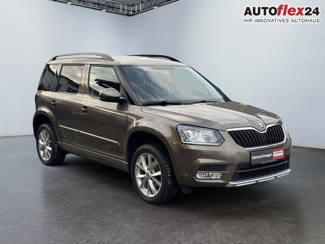Gebrauchtfahrzeug Skoda Yeti - 1.4 TSI Elega. Anh&auml;ngerkupplung 2 x Einparkhilfe Bi-Xenon el.Sitze mit Memory Sunset
