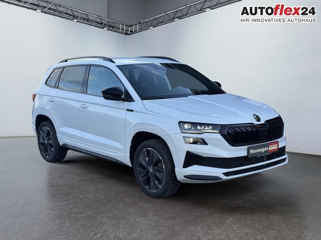 Lagerfahrzeug Skoda Karoq - 1,5 TSI DSG Sportline 2ZKli ACC SHT PDC Kam 5JG