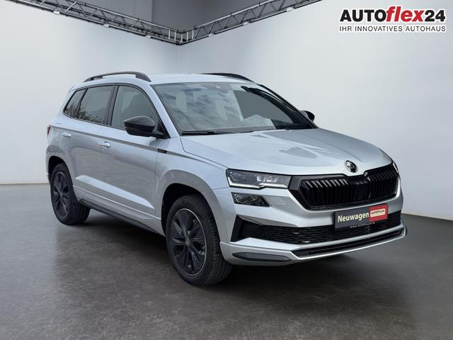 Lagerfahrzeug Skoda Karoq - 2,0 TSI 4x4 DSG Sportline 2ZKlimaautomatik Canton Totewinkel 4 x Sitzheizung 2 Einparkhilfe Kamera 18 Zoll Felgen adaptiver Tempomat 5J Garantie
