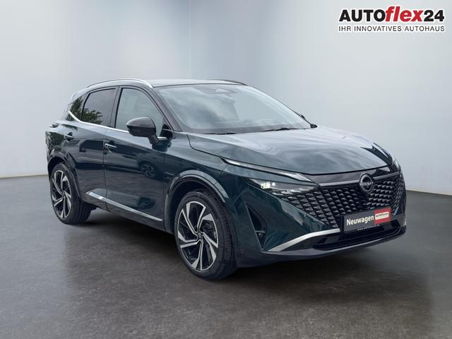 Lagerfahrzeug Nissan Qashqai - Tekna  1,3 DIG 4x4 20 Zoll Panorama Head-up 360&deg; Leder Massage Navi el Heckklappe