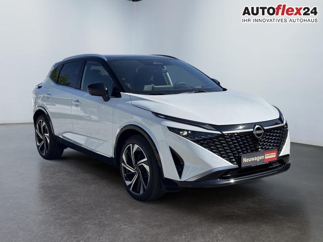 Lagerfahrzeug Nissan Qashqai - Tekna  1,3 DIG 4x4 20 Zoll Panorama Head-up 360&deg; Leder Massage Navi el Heckklappe