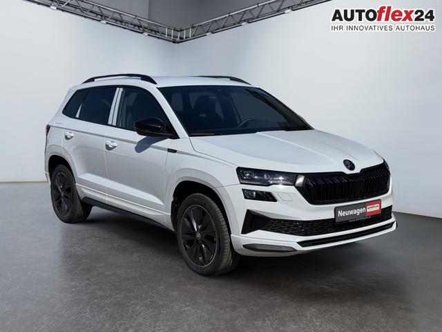 Lagerfahrzeug Skoda Karoq - Sportline 1,5 TSI DSG 2ZKlima Sitzheizung el Heckklappe ACC Totewinkel 5J Garantie