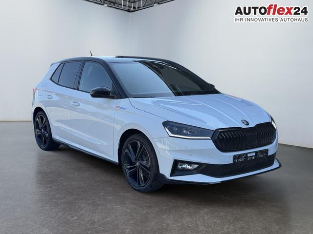 Lagerfahrzeug Skoda Fabia - 130 1,5 TSI DSG 2 ZoKlima ACC Navi 2x Einparkhilfe Kessy 18 Zoll beheiztes Lenkrad Sitzheizung Sunset 5J Garantie
