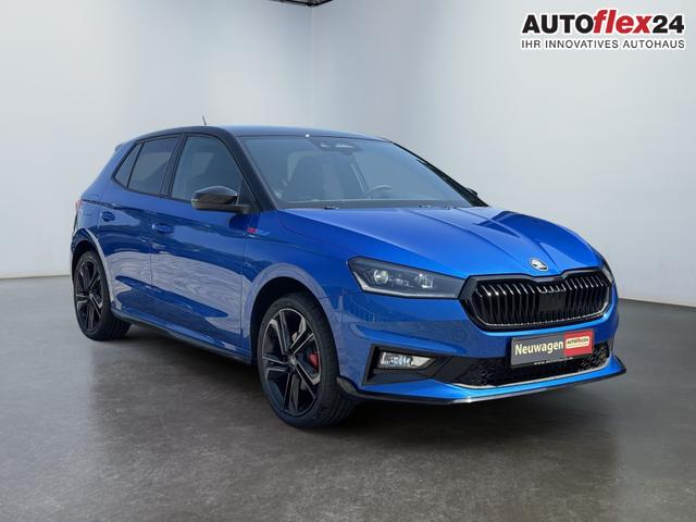 Lagerfahrzeug Skoda Fabia - 130 1,5 TSI DSG 2 ZoKlima ACC Navi 2x Einparkhilfe Kessy 18 Zoll beheiztes Lenkrad Sitzheizung Sunset 5J Garantie