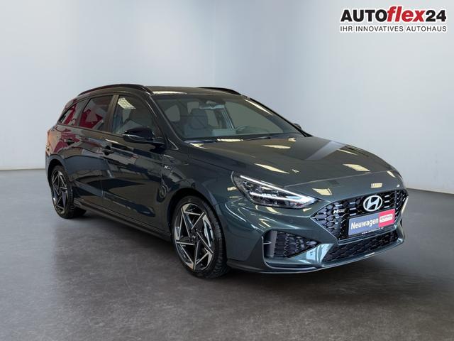 Lagerfahrzeug Hyundai i30 Kombi - N-Line 1.6 T-GDI DCT Navigation Kamera 2x Einparkhilfe 18 Zoll 2Zonenklima