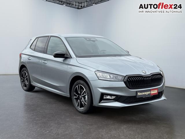 Lagerfahrzeug Skoda Fabia - Monte Carlo 1,0 TSI DSG 2 ZoKlima Apple Einparkhilfe beheiztes Lenkrad Sitzheizung Sunset 5J Garantie