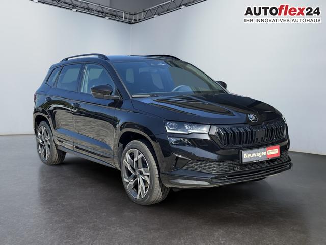 Lagerfahrzeug Skoda Karoq - Sportline 2,0 TSI 4x4 DSG 2ZKlimaautomatik Canton Anh&auml;ngerkupplung Totewinkel Assistent 2 x Einparkhilfe Kamera 19 Zoll Felgen adaptiver Tempomat 5J Garantie