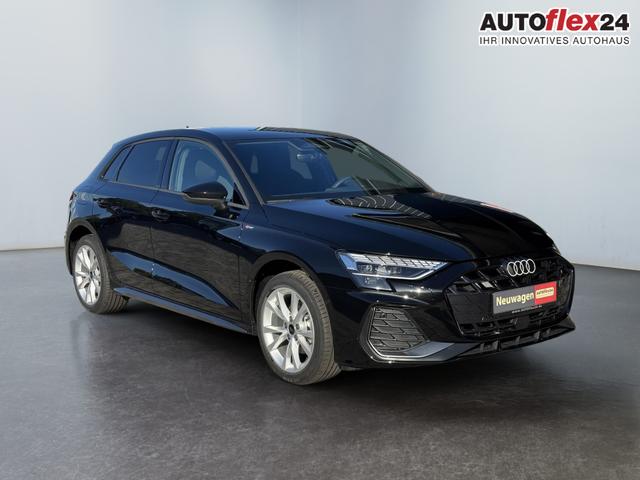 Lagerfahrzeug Audi A3 Sportback - TFSI 150 S tronic line AHK Matrix ACC elHk SpSi 3JG