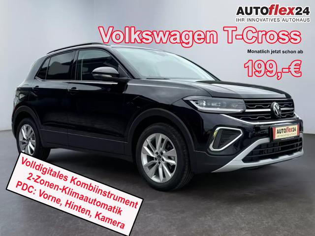 Lagerfahrzeug Volkswagen T-Cross - 1,5 TSI DSG IQ 2ZClim ACC PDC Kam SHZ Spha AppCar