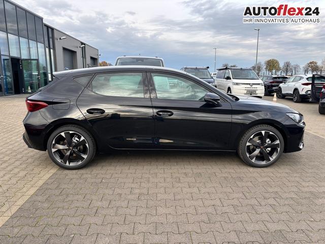 Cupra Leon VZ 2.0 TSI 300PS DSG, 5 Jahre Garantie, 19" Alu, DCC-Dämpfung, Sportschalensitze, Winter-Paket, Alarm, Kessy, Voll-LED-Scheinwerfer, 3Z-Climatronic, ACC/Tempomat, Digitales Cockpit, Full Link, Parksensoren v/h, Kamera, Privacy, M-Lederlenkrad 