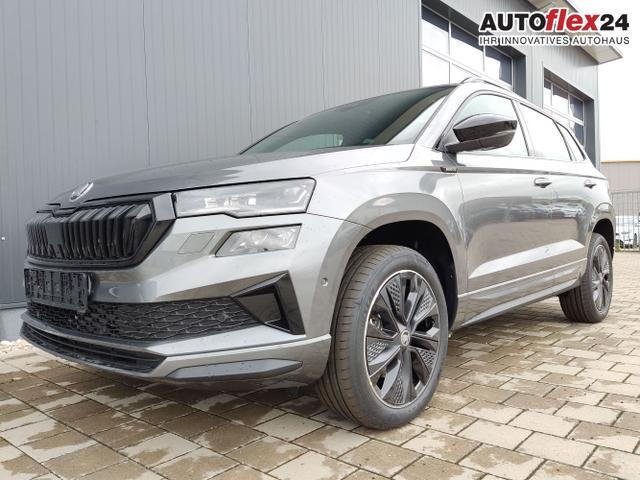 Vorlauffahrzeuge Skoda Karoq - Sportline 1,5 TSI 150 PS DSG Navi-4x Sitzheizung-Canton Sound-Anhängerkupplung-LED-Matrix-AppleCarPlay-Android-Auto-ACC-Kessy-2-Zonen-Klimaautomatik-18''Alu-Sofort