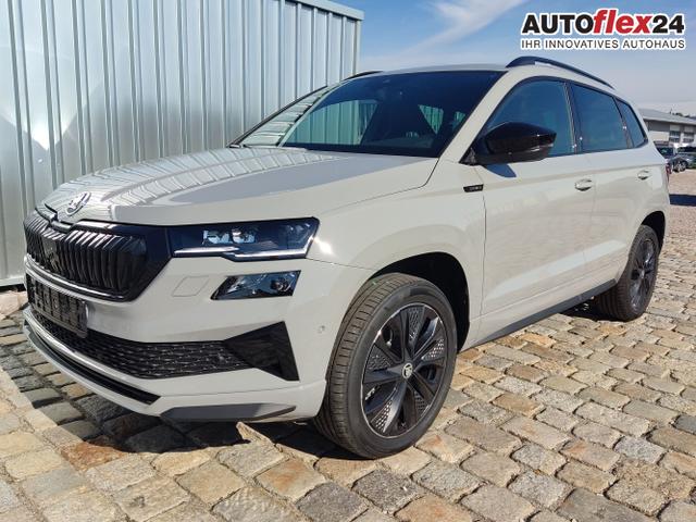 Vorlauffahrzeuge Skoda Karoq - Sportline 1,5 TSI 150 PS DSG Navi-4x Sitzheizung-Canton Sound-Anhängerkupplung-LED-Matrix-AppleCarPlay-Android-Auto-ACC-Kessy-2-Zonen-Klimaautomatik-18''Alu-Sofort