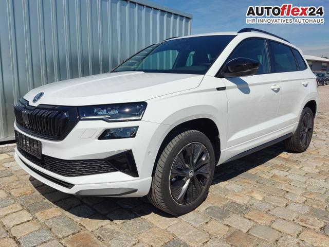 Vorlauffahrzeuge Skoda Karoq - Sportline 1,5 TSI 150 PS DSG Navi-4x Sitzheizung-Canton Sound-Anhängerkupplung-LED-Matrix-AppleCarPlay-Android-Auto-ACC-Kessy-2-Zonen-Klimaautomatik-18''Alu-Sofort