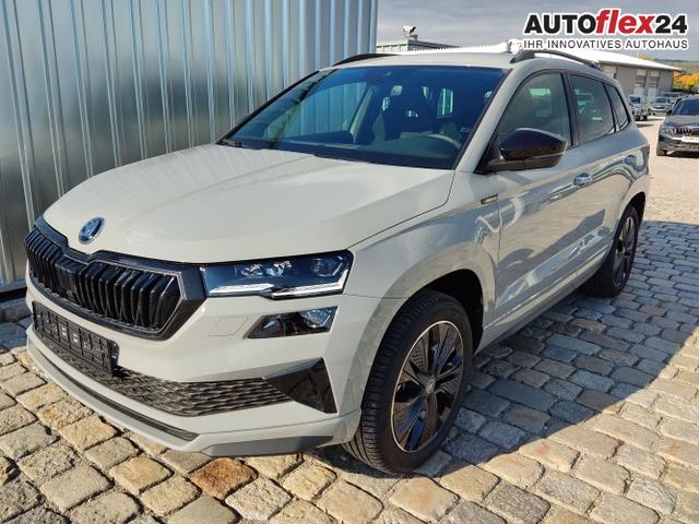 Vorlauffahrzeuge Skoda Karoq - Sportline 2,0 TDI 4x4 150 PS DSG Navi-4x Sitzheizung-Canton Sound-Anhängerkupplung-LED-Matrix-AppleCarPlay-Android-Auto-ACC-Kessy-2-Zonen-Klimaautomatik-18''Alu-Sofort