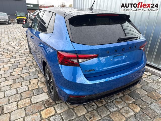 Skoda / Fabia / Blau / Monte Carlo / / , Beispielbilder, ggf. teilweise mit Sonderausstattung