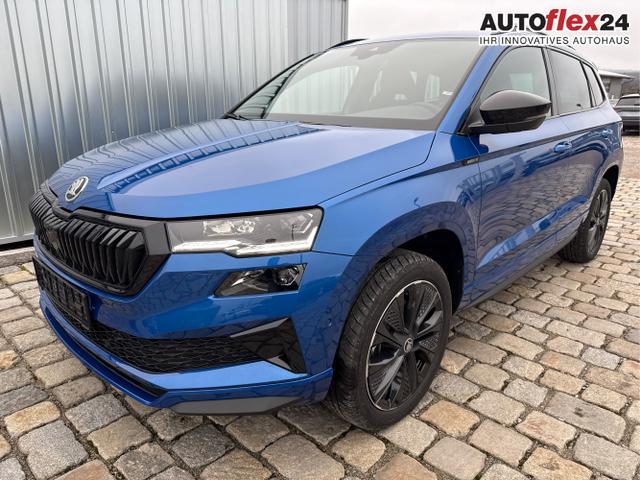 Vorlauffahrzeuge Skoda Karoq - Sportline 1,5 TSI 150 PS DSG Navi-4x Sitzheizung-Canton Sound-Anhängerkupplung-LED-Matrix-AppleCarPlay-Android-Auto-ACC-Kessy-2-Zonen-Klimaautomatik-18''Alu-Sofort