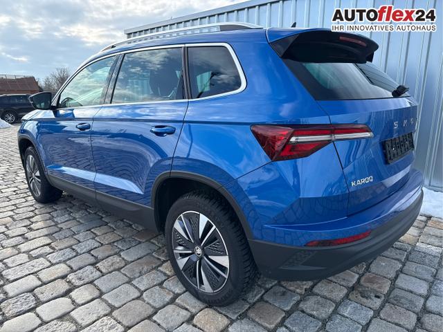 Gebrauchtfahrzeug Skoda Karoq - DRIVE 1.5 TSI 150 PS DSG-Keyless-AppleCarPlay/AndroidAuto-Sunset-Tempomat-2 Zonen Klimaautomatik-SHZ-Lenkradheizung-Schaltwippen-Verkehrszeichenenrkennung-Tempomat-AutoHold-LED-PDC-Kamera-ALU-SOFORT