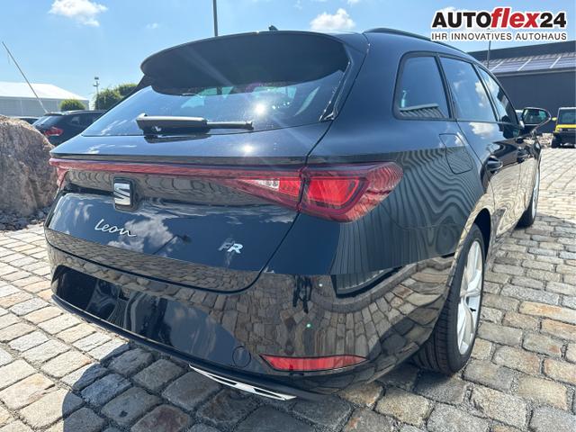 Vorlauffahrzeuge SEAT Leon Sportstourer - FR 1.5 eTSI Mild-Hybrid 150PS 7DSG - 5 Jahre GARANTIE-Anh&auml;ngerkupplung-MATRIX LED-WINTER-SHZ-ACC-Klimaautomatik 3Zonen-beheiz.Lenkrad-NAVI-Ambiente-2xPDC-R&uuml;ckfahrkamera-ALU17"-DAB-elektr. Fensterheber-RDKS-Sunset-USB-Sofort