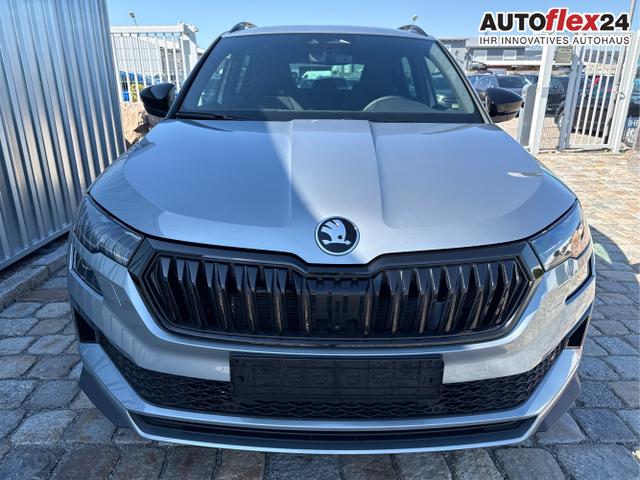 Vorlauffahrzeuge Skoda Karoq - Sportline 1,5 TSI 150 PS DSG -5 Jahre Garantie-Navi-4x Sitzheizung-Canton Sound-Anh&auml;ngerkupplung-LED-Matrix-AppleCarPlay-Android-Auto-ACC-Kessy-2-Zonen-Klimaautomatik-18''Alu-Sofort