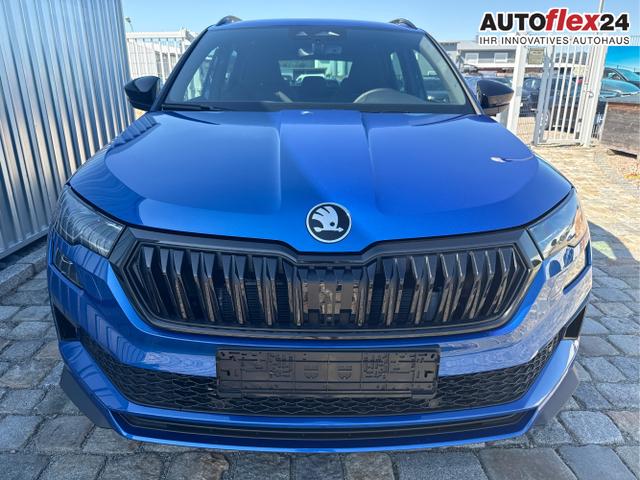Vorlauffahrzeuge Skoda Karoq - Sportline 1,5 TSI 150 PS DSG -5 Jahre Garantie-Navi-4x Sitzheizung-Canton Sound-Anh&auml;ngerkupplung-LED-Matrix-AppleCarPlay-Android-Auto-ACC-Kessy-2-Zonen-Klimaautomatik-18''Alu-Sofort