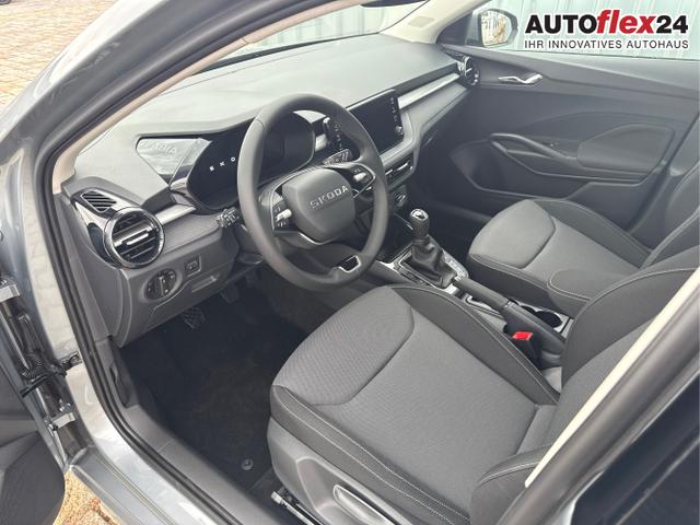 Skoda / Fabia / Grau / / / 130 Jahre 1.0 MPI 80 PS-Virtuelles Cockpit-AppleCarplay-Android-Auto-LED-Klima-Tempomat-R&uuml;ckfahrkamera-DAB-SHZ-15 Alu-sofort, Beispielbilder, ggf. teilweise mit Sonderausstattung