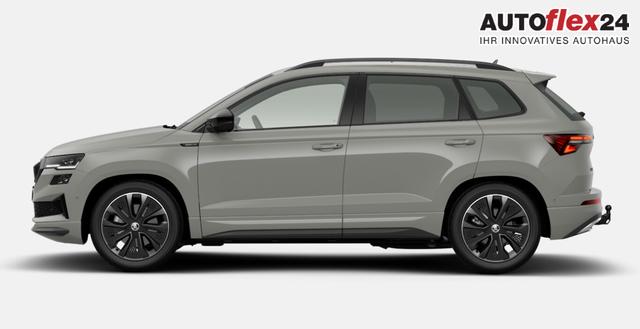 Vorlauffahrzeuge Skoda Karoq - Sportline TSI 150 DSG Sportl AHK Pano Matrix Nav
